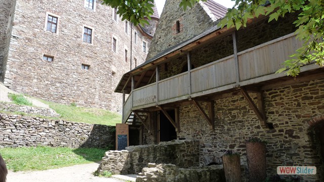 der Gasthof in der Burg